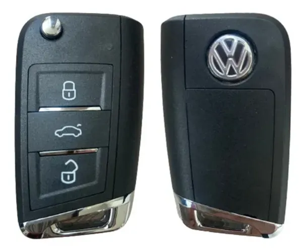 Chave Vw Modelo Novo Gol Polo Fox Gol Voyage Jetta