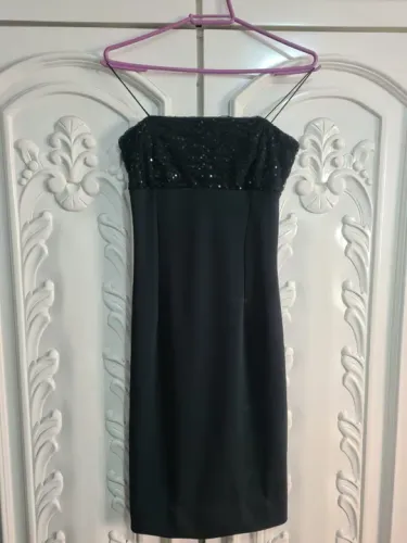 Vestido tubinho preto 38 Pouco usado