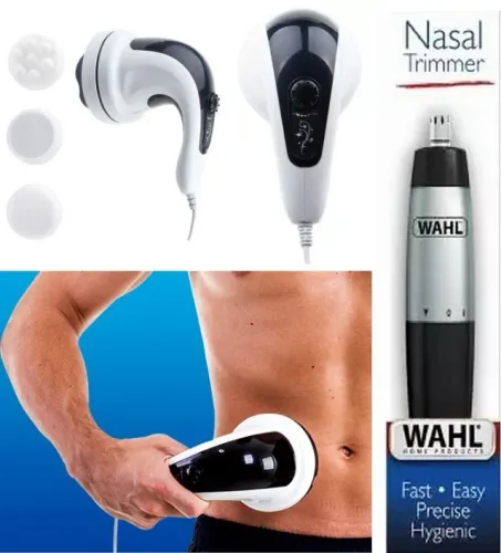 Kit Novo Super Massageador + Aparador De Pelos SO 110V