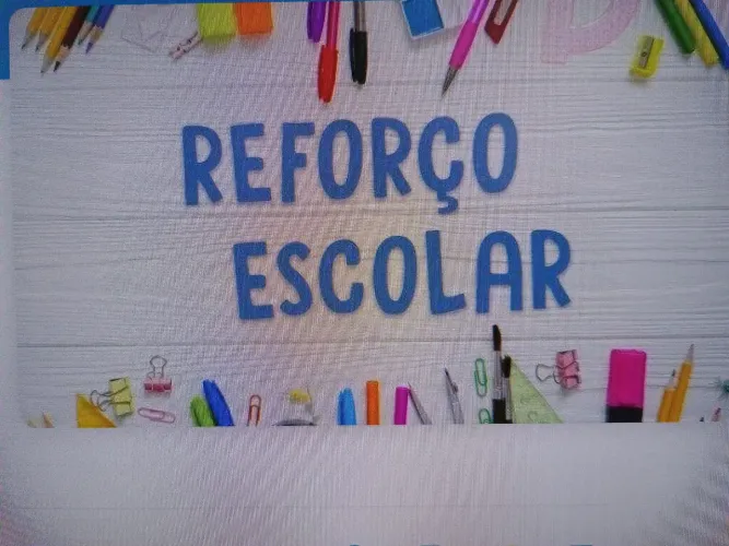 Reforço escolar aula particular 