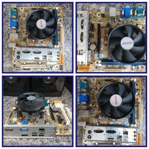 kit 1155/core i5-3330/pcware ipmh61r2/8gb-ddr3/cooler, espelho e pasta