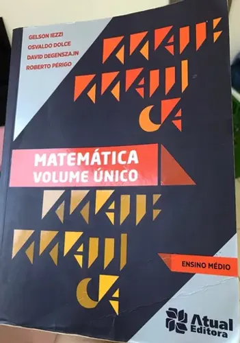 Livro de Matemática preparatório ENEM