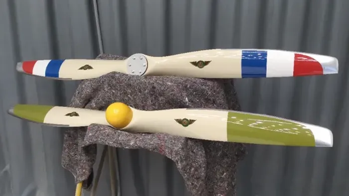 Helice de avião para decoração 