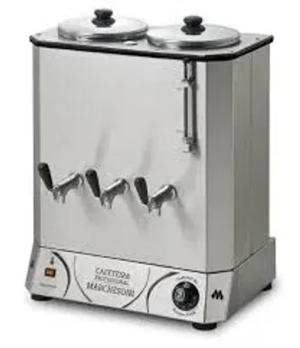 Cafeteira Profissional 2 Reservatórios de 4 Litros Cada Marchesoni