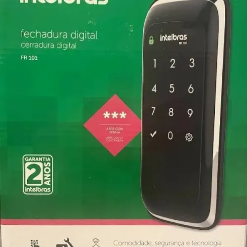 Fechadura Digital Intelbras Com Rede internet Wi-Fi