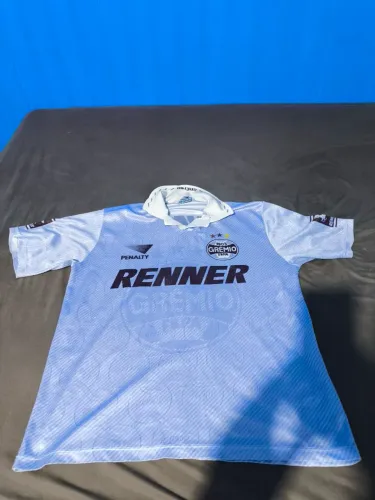 Camisa Grêmio - Renner - Penalty - Azul Celeste original 1995 número 10