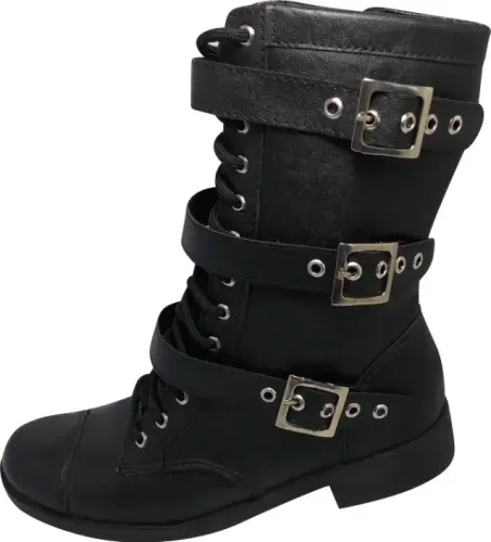 Bota Coturno Punk Rock