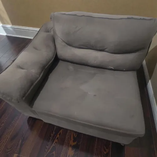 Sofá e poltrona retrátil