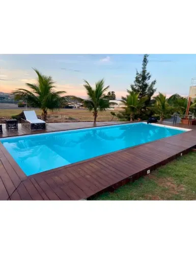 Piscina de fibra 10.80 x 4.10 x 1.40 ate 1.70 . Maior piscina de fibra do mercado!