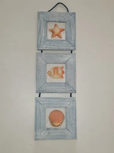 Compose - Três Quadros Náuticos - Decoração Náutica