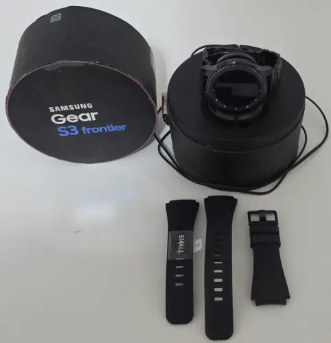 Samsung Gear S3 Frontier - Completo com 2 Pulseiras