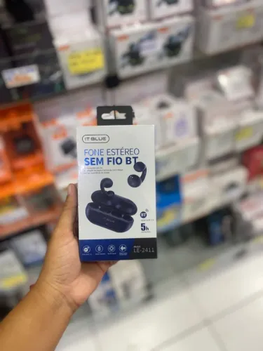 Fone de ouvido sem fio BT - ENTREGA A DOMICÍLIO
