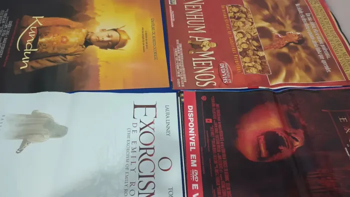 Posters de filmes clássicos - Kundun, O Exorcismo de Emily Rose, Nenhum a Menos