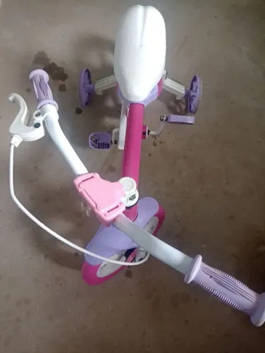 Tri-ciclo Infantil - Rosa e Lilás