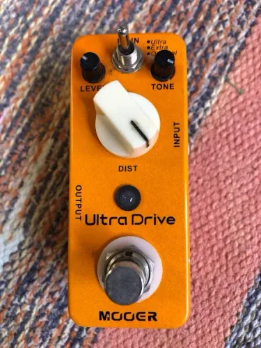 Pedal Ultra Drive Mooer parcelo no Olxpay/ML"NÃO faço Enjoei"avalio troca