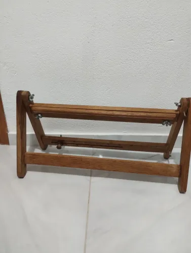 Cavalete para macramê.
