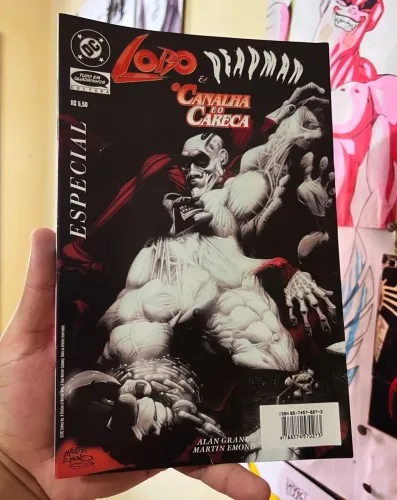 Lobo e Deadman o canalha e o careca edição espacial de 1999 