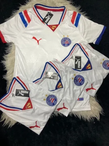 Camisa 3D Esporte clube Bahia super man branca