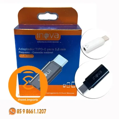 Adaptador Tipo-C para P2 3.5mm ZJT-30066