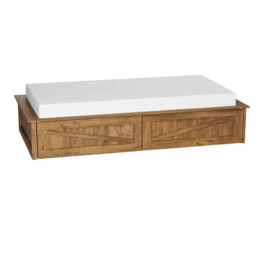 Cama de solteiro Crates C/gavetas Tok&stok 