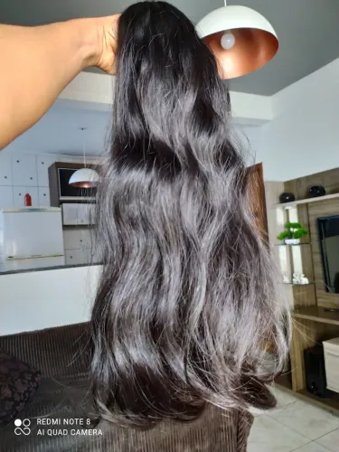 MEGA HAIR BRASILEIRO - 60 CM - 215 G - CASTANHO ESCURO