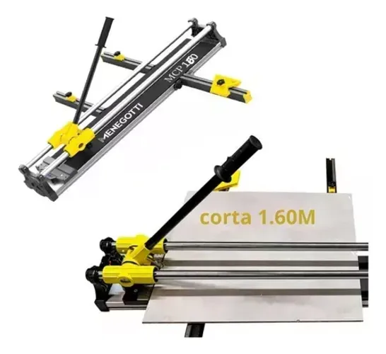 Cortador de Piso e Porcelanato Manual 1,6 mt MCP 160 - MENEGOTTI