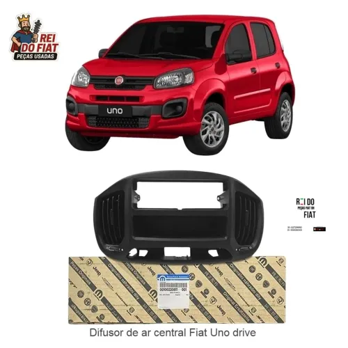 Difusor de Ar Central Fiat Uno Drive