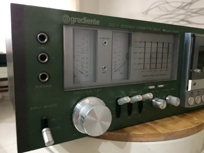 Tape Deck Gradiente CD-1 Linha One (NO ESTADO)