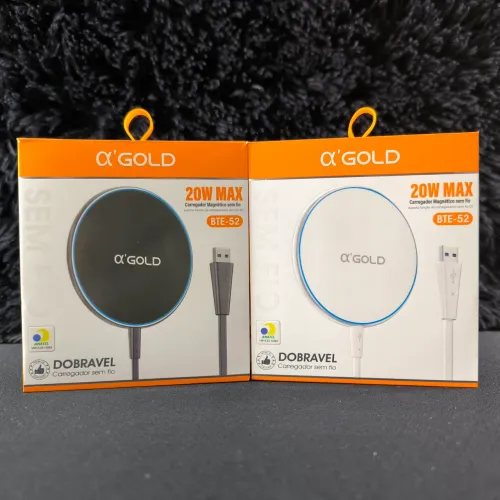 Carregador magnético sem fio 20W Max 