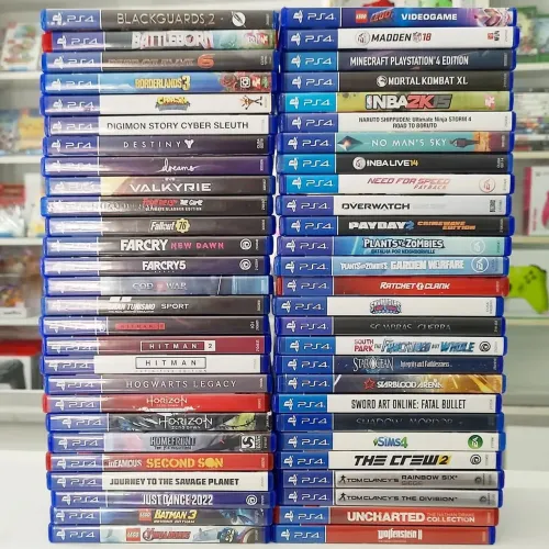 Estoque de seminovos ps4 disponíveis loja na batista campos