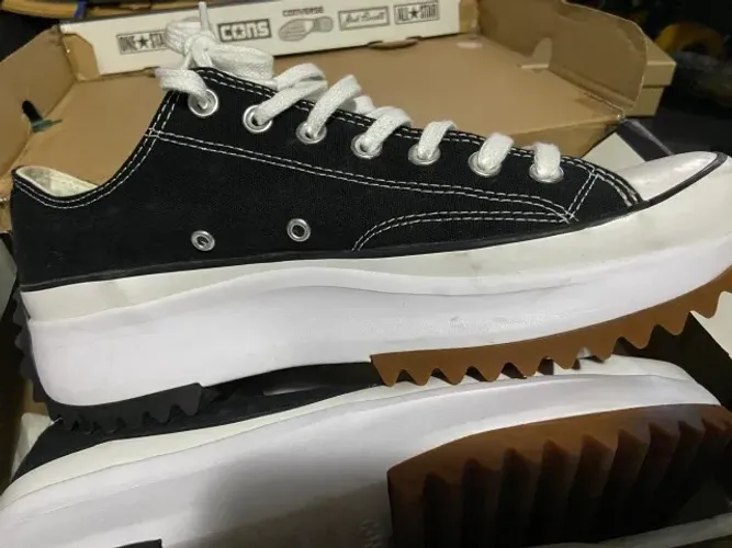 Tenis Converse Run Star Hike OX Preto Tamanho 42