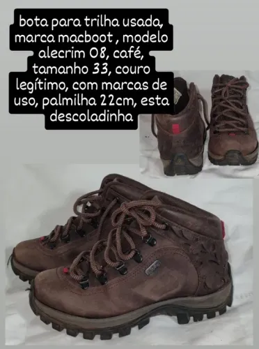 Bota Macboot Alecrim 08 - Trilha - Café - 33