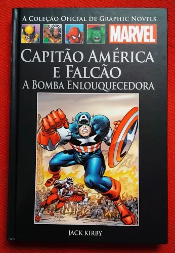HQ Capitão América e Capitão: A Bomba Enlouquecedora Graphic Novels Classicos (seminova)