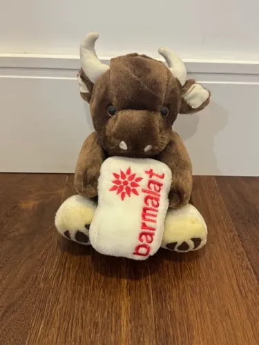 Urso de Pelúcia da Parmalat Touro