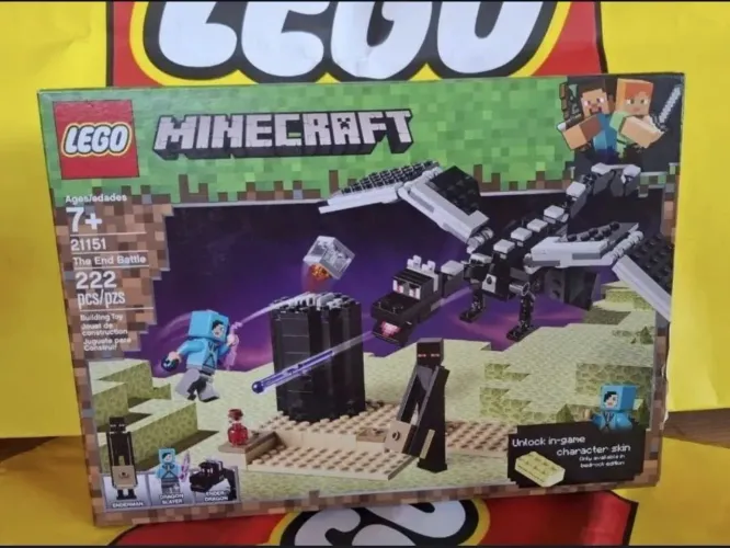 LEGO 21151 ORIGINAL - Minecraft - A Batalha Final