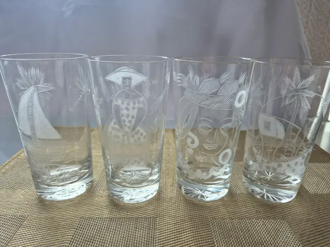 Copos de Cristal
