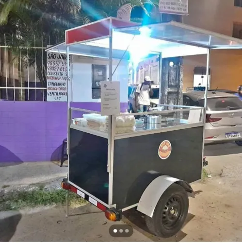 venda reboque hot dog