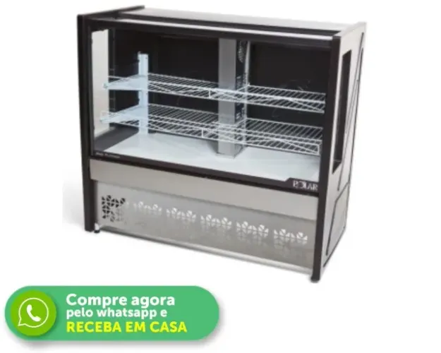 Balcão de Tortas e Doces Polar 1,25M Novo