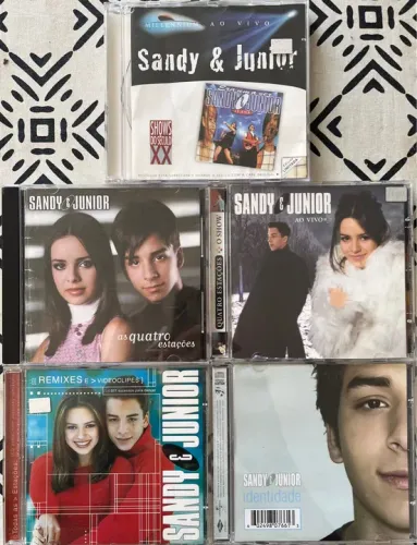 Sandy & Junior - CDs Originais (LOTE)