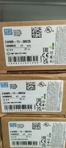 Contator CWM9-11-30V26 WEG