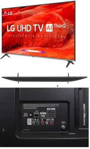 (SO venda e PREÇO PEDIDO) Usada, TELA NOVA, Super Smart TV 65" LG Ultra HD 4K 65UM7520PSB