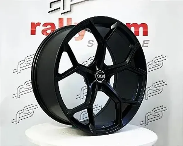Jogo de Roda Audi RS5 Preto Fosco 5x112 - 21x9,5 Offset 25 (Nv)