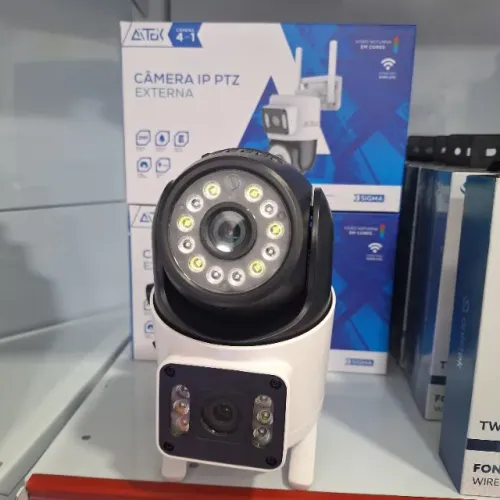 Câmera Dupla Externa Full HD com Visão Noturna