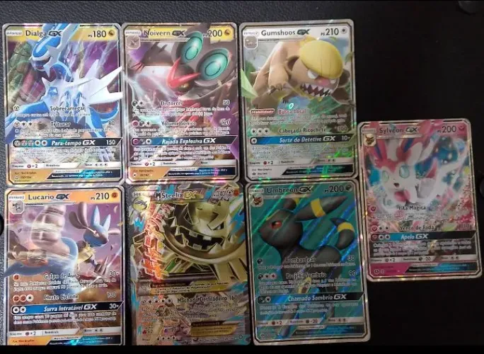 Cartas Pokemon EX & GX LEIA A DESCRIÇÃO.