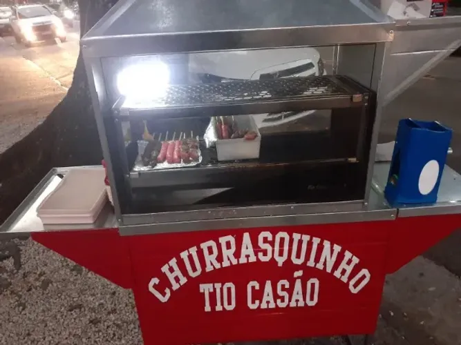 Carrinho para Churrasco em Inox