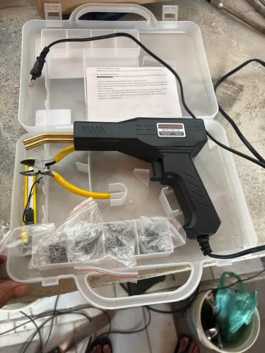 Kit Solda plástico com grampos
