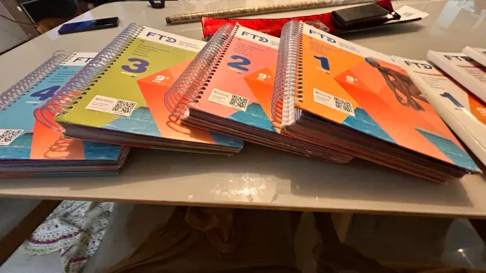 Livro sistema de Ensino FTD 9º ano, 2024