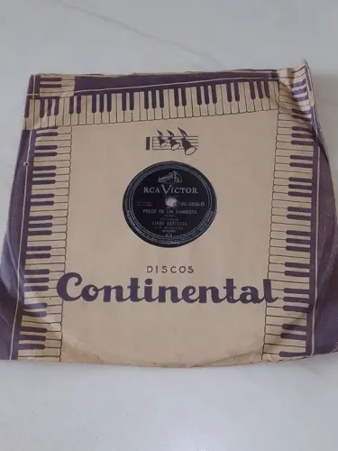 Disco Antigo, RCA VICTOR, 78 rotações 