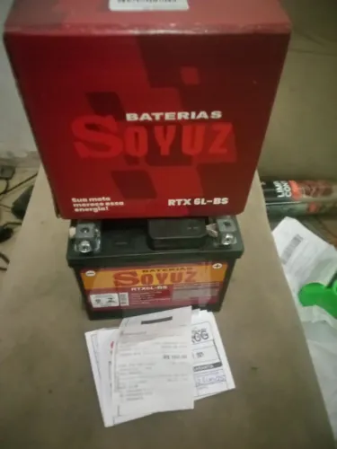 Bateria de moto Soyuz 