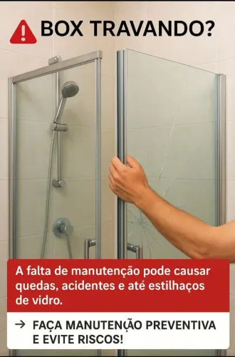 ? BOX TRAVADO ? EVITE ACIDENTES ? FAZEMOS MANUTENÇÃO PREVENTIVA!